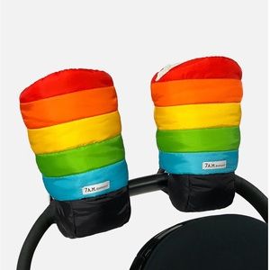 nwt 7am enfant - Warmmuffs - Rainbow × 1